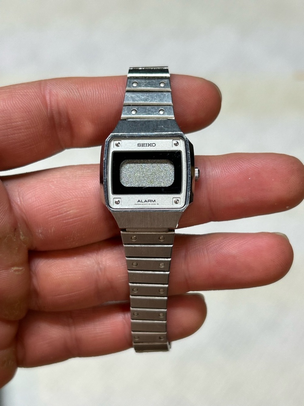 vintage Seiko LCD quartz watch (Needs Battery)